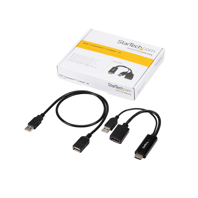 StarTech HD2DP HDMI to DisplayPort Adapter - 4K 30Hz